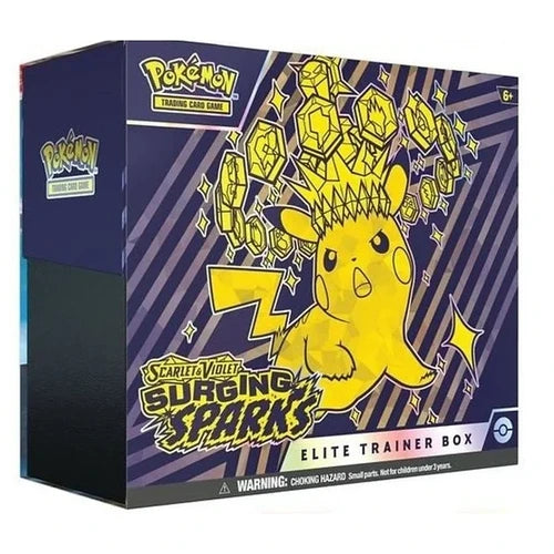 Scarlet & Violet - Surging Sparks Elite Trainer Box - SV8 ETB